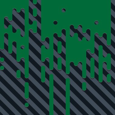 Soyut Yuvarlak Renk Çizgileri Yarım Tonlu Geçiş Arkaplan Resimlemesi