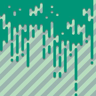 Soyut Yuvarlak Renk Çizgileri Yarım Tonlu Geçiş Arkaplan Resimlemesi