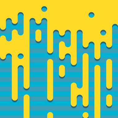 Soyut Yuvarlak Renk Çizgileri Yarım Tonlu Geçiş Arkaplan Resimlemesi