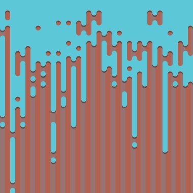Soyut Yuvarlak Renk Çizgileri Yarım Tonlu Geçiş Arkaplan Resimlemesi