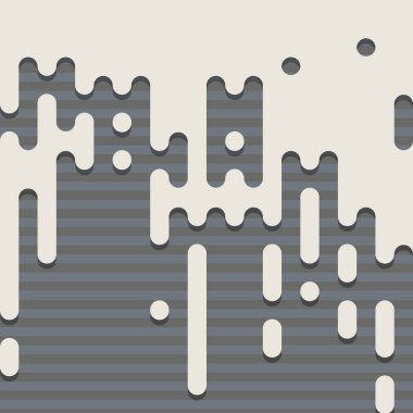 Soyut Yuvarlak Renk Çizgileri Yarım Tonlu Geçiş Arkaplan Resimlemesi