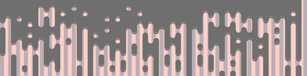 Abstrakte Abgerundete Bunte Linien Halbton Übergang Hintergrund Illustration — Stockvektor