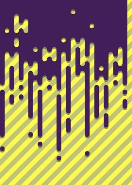 Soyut Yuvarlak Renk Çizgileri Yarım Tonlu Geçiş Arkaplan Resimlemesi