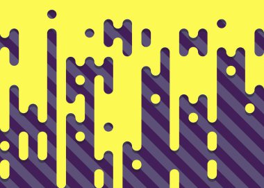 Soyut Yuvarlak Renk Çizgileri Yarım Tonlu Geçiş Arkaplan Resimlemesi