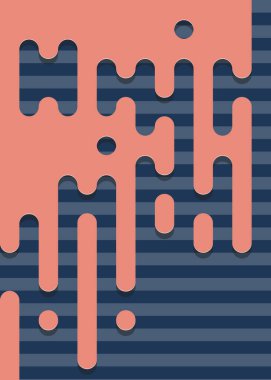 Soyut Yuvarlak Renk Çizgileri Yarım Tonlu Geçiş Arkaplan Resimlemesi