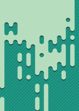 Soyut Yuvarlak Renk Çizgileri Yarım Tonlu Geçiş Arkaplan Resimlemesi