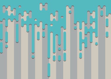 Soyut Yuvarlak Renk Çizgileri Yarım Tonlu Geçiş Arkaplan Resimlemesi