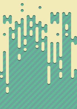 Soyut Yuvarlak Renk Çizgileri Yarım Tonlu Geçiş Arkaplan Resimlemesi