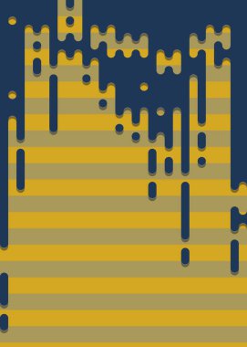 Soyut Yuvarlak Renk Çizgileri Yarım Tonlu Geçiş Arkaplan Resimlemesi