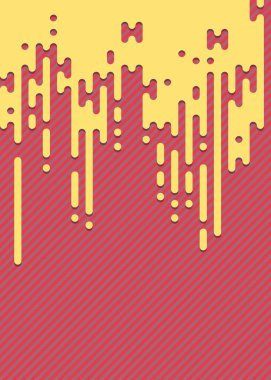 soyut yuvarlak renkli satırlar yarım ton geçiş arkaplan illüstrasyonu 