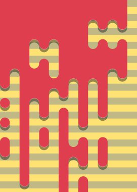 soyut yuvarlak renkli satırlar yarım ton geçiş arkaplan illüstrasyonu 