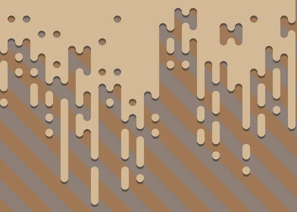 Abstrait Lignes Couleur Arrondies Illustration Fond Transition Demi Teinte — Image vectorielle