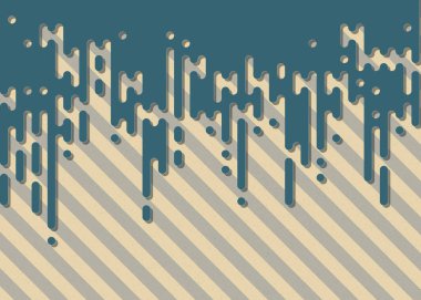 soyut yuvarlak renkli satırlar yarım ton geçiş arkaplan illüstrasyonu 