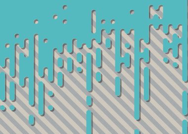 soyut yuvarlak renkli satırlar yarım ton geçiş arkaplan illüstrasyonu 