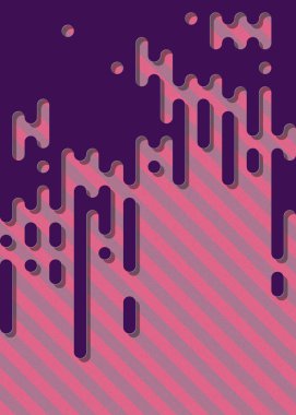 soyut yuvarlak renkli satırlar yarım ton geçiş arkaplan illüstrasyonu 