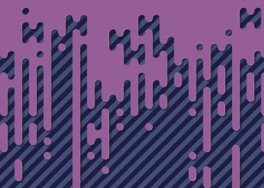 soyut yuvarlak renkli satırlar yarım ton geçiş arkaplan illüstrasyonu 