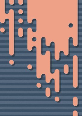 soyut yuvarlak renkli satırlar yarım ton geçiş arkaplan illüstrasyonu 