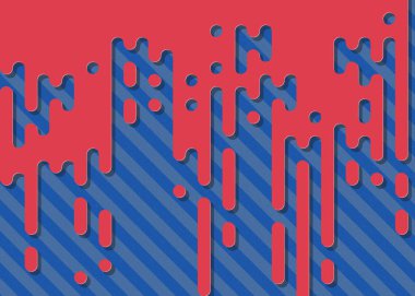 Soyut Yuvarlak Renk Çizgileri Yarım Tonlu Geçiş Arkaplan Resimlemesi