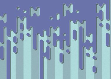 Soyut Yuvarlak Renk Çizgileri Yarım Tonlu Geçiş Arkaplan Resimlemesi