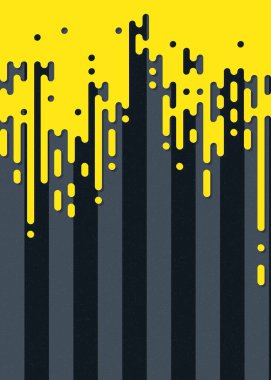 Soyut Yuvarlak Renk Çizgileri Yarım Tonlu Geçiş Arkaplan Resimlemesi