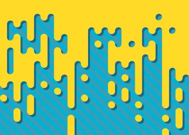 Soyut Yuvarlak Renk Çizgileri Yarım Tonlu Geçiş Arkaplan Resimlemesi