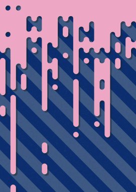 Soyut Yuvarlak Renk Çizgileri Yarım Tonlu Geçiş Arkaplan Resimlemesi