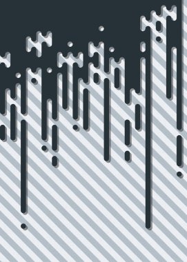 Soyut Yuvarlak Renk Çizgileri Yarım Tonlu Geçiş Arkaplan Resimlemesi