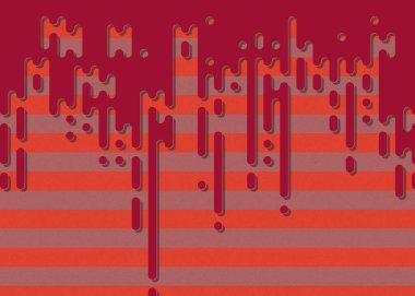 soyut yuvarlak renkli satırlar yarım ton geçiş arkaplan illüstrasyonu 