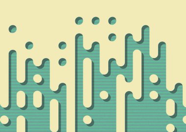 soyut yuvarlak renkli satırlar yarım ton geçiş arkaplan illüstrasyonu 