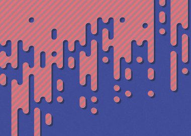 soyut yuvarlak renkli satırlar yarım ton geçiş arkaplan illüstrasyonu 