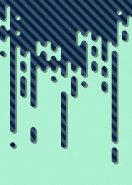 soyut yuvarlak renkli satırlar yarım ton geçiş arkaplan illüstrasyonu 