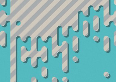 soyut yuvarlak renkli satırlar yarım ton geçiş arkaplan illüstrasyonu 