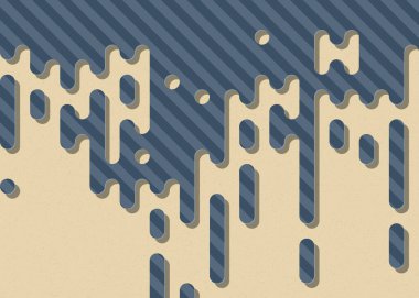 soyut yuvarlak renkli satırlar yarım ton geçiş arkaplan illüstrasyonu 