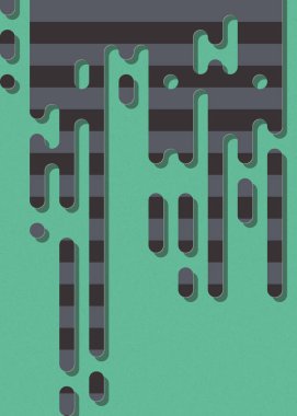 soyut yuvarlak renkli satırlar yarım ton geçiş arkaplan illüstrasyonu 