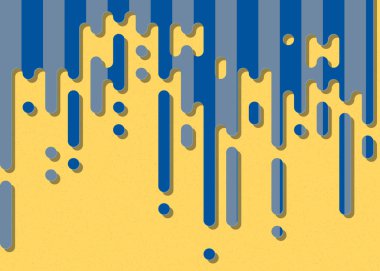 soyut yuvarlak renkli satırlar yarım ton geçiş arkaplan illüstrasyonu 