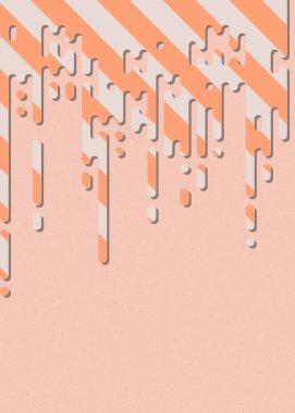 soyut yuvarlak renkli satırlar yarım ton geçiş arkaplan illüstrasyonu 