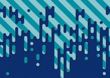 soyut yuvarlak renkli satırlar yarım ton geçiş arkaplan illüstrasyonu 