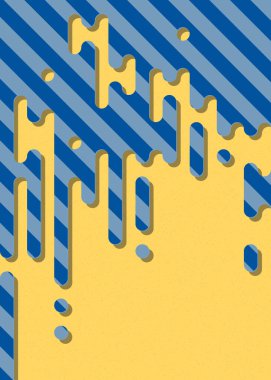 soyut yuvarlak renkli satırlar yarım ton geçiş arkaplan illüstrasyonu 