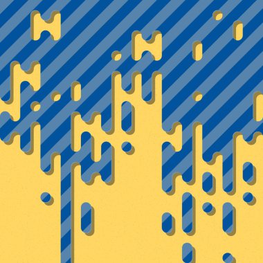 Soyut Yuvarlak Renk Çizgileri Yarım Tonlu Geçiş Arkaplan Resimlemesi