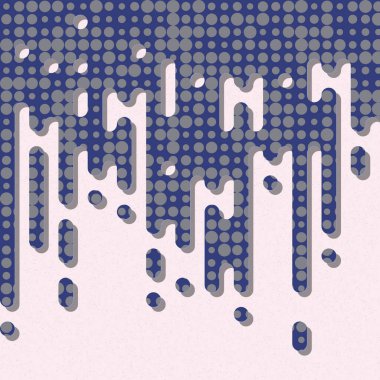 soyut yuvarlak renkli satırlar yarım ton geçiş arkaplan illüstrasyonu 