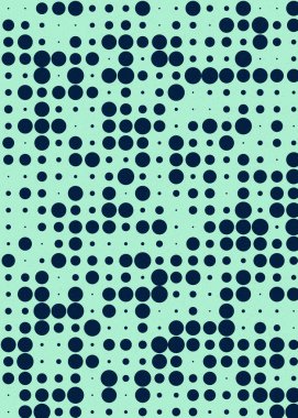 soyut renkli yarım tonlu noktalar üretken sanat arkaplan çizimleri