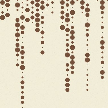 soyut renkli yarım tonlu noktalar üretken sanat arkaplan çizimleri