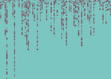 soyut renkli yarım tonlu noktalar üretken sanat arkaplan çizimleri