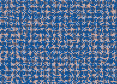 soyut renkli yarım tonlu noktalar üretken sanat arkaplan çizimleri