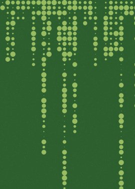 soyut renkli yarım tonlu noktalar üretken sanat arkaplan çizimleri