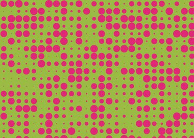 soyut renkli yarım tonlu noktalar üretken sanat arkaplan çizimleri