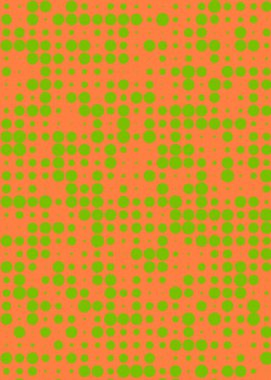 soyut renkli yarım tonlu noktalar üretken sanat arkaplan çizimleri