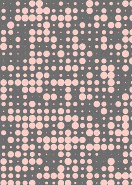 soyut renkli yarım tonlu noktalar üretken sanat arkaplan çizimleri