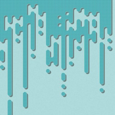 Soyut Yuvarlak Renk Çizgileri Yarım Tonlu Geçiş Arkaplan Resimlemesi