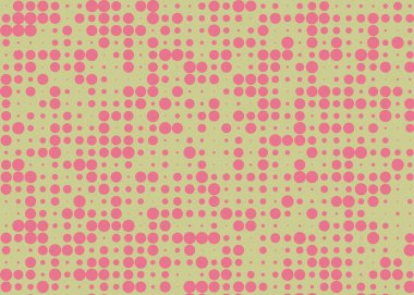 soyut renkli yarım tonlu noktalar üretken sanat arkaplan çizimleri